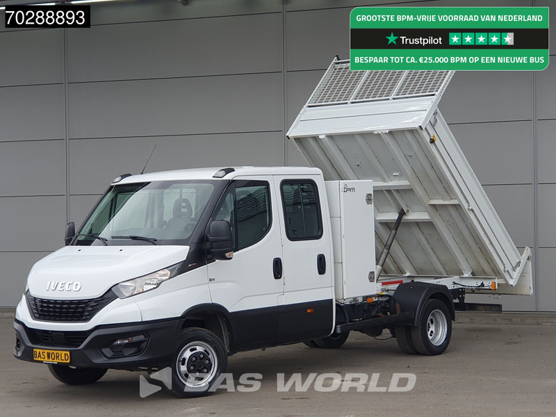 Iveco Daily 35C16 3.0L Open Laadbak met Kist Dubbel Cabine Dubbellucht 3,5t Trekhaak Airco Euro6 Pritsche Pickup Open Box 2m3 Airco Trekhaak - Легка бортова вантажівка: фото 1 Iveco Daily 35C16 3.0L Open Laadbak met Kist Dubbel Cabine Dubbellucht 3,5t Trekhaak Airco Euro6 Pritsche Pickup Open Box 2m3 Airco Trekhaak - Легка бортова вантажівка: фото 1