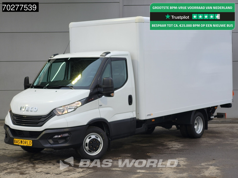 Iveco Daily 35C16 Bakwagen Laadklep Dubbellucht Airco Cruise Meubelbak Koffer 19m3 Airco - Фургон з закритим кузовом: фото 1 Iveco Daily 35C16 Bakwagen Laadklep Dubbellucht Airco Cruise Meubelbak Koffer 19m3 Airco - Фургон з закритим кузовом: фото 1