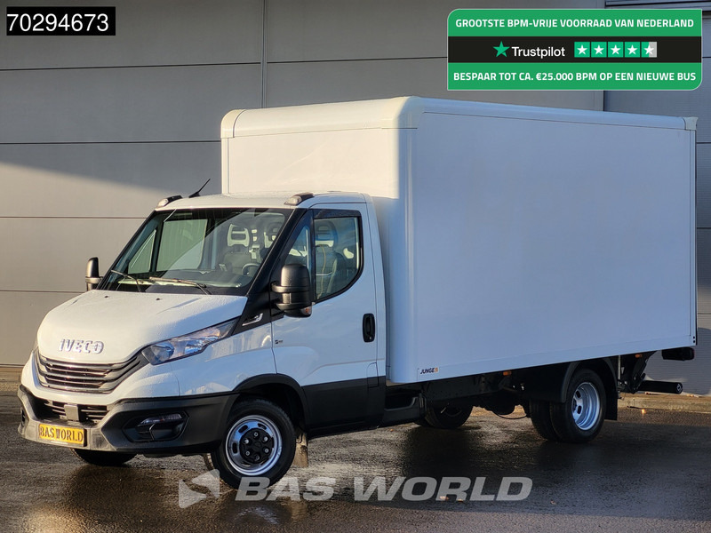 Iveco Daily 35C16 Laadklep Dubbelucht Bakwagen 160PK Airco Camera Euro6 Meubelbak Koffer Airco - Фургон з закритим кузовом: фото 1 Iveco Daily 35C16 Laadklep Dubbelucht Bakwagen 160PK Airco Camera Euro6 Meubelbak Koffer Airco - Фургон з закритим кузовом: фото 1