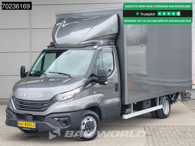 Iveco Daily 35C18 2025 MODEL Automaat 1000kg Laadklep ACC Navi Airco Zijdeur Bakwagen Meubelbak Koffer 21m3 Airco - Фургон з закритим кузовом: фото 1 Iveco Daily 35C18 2025 MODEL Automaat 1000kg Laadklep ACC Navi Airco Zijdeur Bakwagen Meubelbak Koffer 21m3 Airco - Фургон з закритим кузовом: фото 1