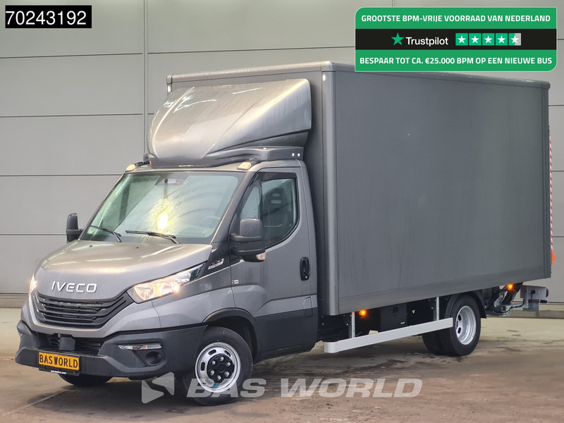 Iveco Daily 35C18 2025 MODEL Automaat 1000kg Laadklep ACC Navi Airco Zijdeur Bakwagen Meubelbak Koffer 21m3 Airco - Фургон з закритим кузовом: фото 1 Iveco Daily 35C18 2025 MODEL Automaat 1000kg Laadklep ACC Navi Airco Zijdeur Bakwagen Meubelbak Koffer 21m3 Airco - Фургон з закритим кузовом: фото 1