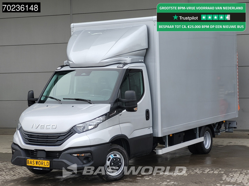 Iveco Daily 35C18 2025 MODEL Automaat 1000kg Laadklep ACC Navi Airco Zijdeur Bakwagen Meubelbak Koffer Airco - Фургон з закритим кузовом: фото 1 Iveco Daily 35C18 2025 MODEL Automaat 1000kg Laadklep ACC Navi Airco Zijdeur Bakwagen Meubelbak Koffer Airco - Фургон з закритим кузовом: фото 1