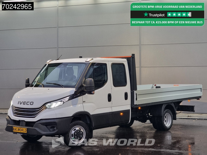 Iveco Daily 35C18 3.0L Automaat 180PK 2025-Model Dubbel Cabine Open laadbak Dubbellucht Navi ACC LED 3,5T Trekvermogen Euro6 Pritsche Pickup - Легка бортова вантажівка: фото 1 Iveco Daily 35C18 3.0L Automaat 180PK 2025-Model Dubbel Cabine Open laadbak Dubbellucht Navi ACC LED 3,5T Trekvermogen Euro6 Pritsche Pickup - Легка бортова вантажівка: фото 1
