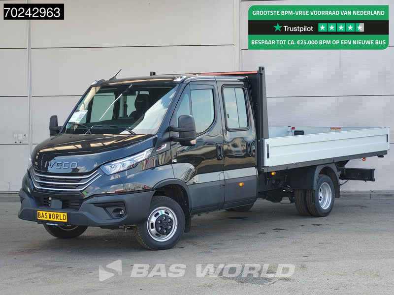 Iveco Daily 35C18 3.0L Automaat 180PK 2025-Model Open laadbak Dubbel Cabine Navi ACC LED 3,5T Trekvermogen Euro6 Pritsche Pickup Airco Dubbe - Легка бортова вантажівка: фото 1 Iveco Daily 35C18 3.0L Automaat 180PK 2025-Model Open laadbak Dubbel Cabine Navi ACC LED 3,5T Trekvermogen Euro6 Pritsche Pickup Airco Dubbe - Легка бортова вантажівка: фото 1