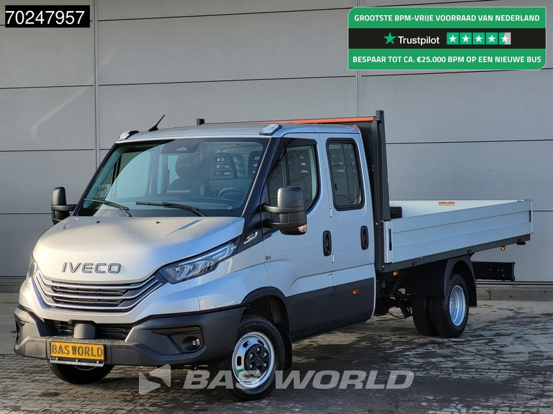 Iveco Daily 35C18 3.0L Automaat 180PK Dubbel Cabine Open Laadbak 2025-Model Dubbellucht 3,5t Trekvermogen ACC LED Navi Euro6 Pritsche Pickup - Легка бортова вантажівка: фото 1 Iveco Daily 35C18 3.0L Automaat 180PK Dubbel Cabine Open Laadbak 2025-Model Dubbellucht 3,5t Trekvermogen ACC LED Navi Euro6 Pritsche Pickup - Легка бортова вантажівка: фото 1