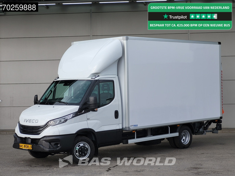Iveco Daily 35C18 Automaat Luchtvering Zijdeur Laadklep Bakwagen Navi LED Koffer Gesloten laadbak Bakwagen 22m3 Airco Cruise control - Фургон з закритим кузовом: фото 1 Iveco Daily 35C18 Automaat Luchtvering Zijdeur Laadklep Bakwagen Navi LED Koffer Gesloten laadbak Bakwagen 22m3 Airco Cruise control - Фургон з закритим кузовом: фото 1