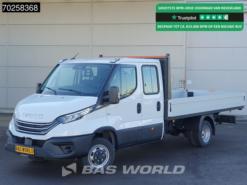 Iveco Daily 35C21 3.0L Automaat 210PK 2025-Model Open laadbak Dubbel Cabine Dubbellucht CarPlay ACC LED 3,5T Trekvermogen Euro6 Pritsche Pic - Легка бортова вантажівка: фото 1 Iveco Daily 35C21 3.0L Automaat 210PK 2025-Model Open laadbak Dubbel Cabine Dubbellucht CarPlay ACC LED 3,5T Trekvermogen Euro6 Pritsche Pic - Легка бортова вантажівка: фото 1