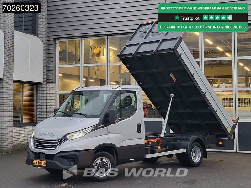 Iveco Daily 35C21 3.0L Automaat 210PK Open Laadbak Dubbellucht 2025-Model 3,5T Trekvermogen LED ACC Airco CarPlay Euro6 Tipper Benne Kieper - Малотоннажний самоскид: фото 1 Iveco Daily 35C21 3.0L Automaat 210PK Open Laadbak Dubbellucht 2025-Model 3,5T Trekvermogen LED ACC Airco CarPlay Euro6 Tipper Benne Kieper - Малотоннажний самоскид: фото 1