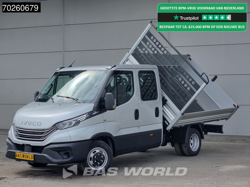 Iveco Daily 35C21 3 zijdige Kipper Dubbel Cabine 210PK 3.0L Dubbellucht Airco Cruise LED Camera Tipper Benne Kieper 2m3 Airco - Малотоннажний самоскид: фото 1 Iveco Daily 35C21 3 zijdige Kipper Dubbel Cabine 210PK 3.0L Dubbellucht Airco Cruise LED Camera Tipper Benne Kieper 2m3 Airco - Малотоннажний самоскид: фото 1