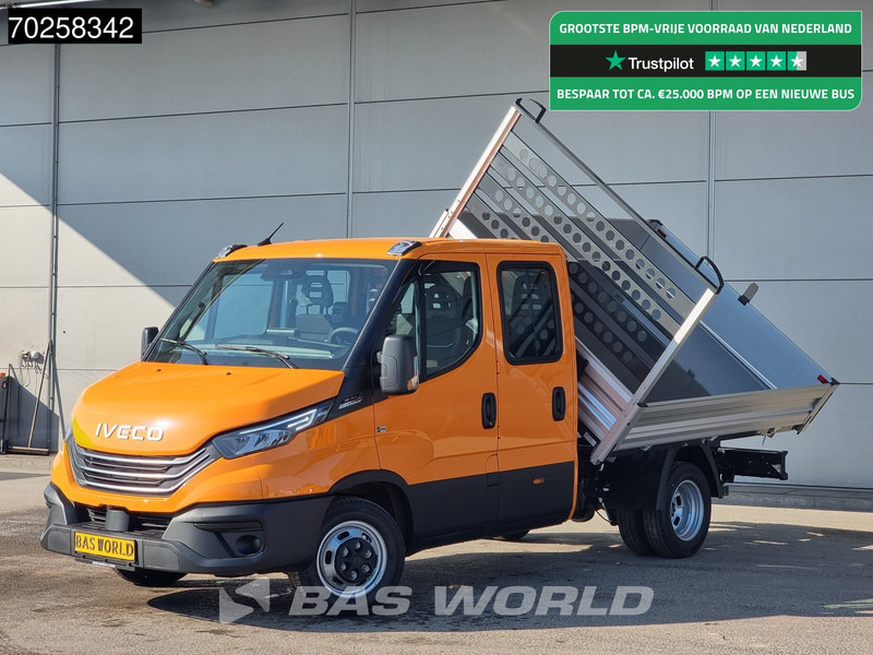 Iveco Daily 35C21 3 zijdige Kipper Dubbel Cabine 210PK 3.0L Dubbellucht Airco Cruise LED Camera Tipper Benne Kieper 2m3 Airco Trekhaak - Малотоннажний самоскид: фото 1 Iveco Daily 35C21 3 zijdige Kipper Dubbel Cabine 210PK 3.0L Dubbellucht Airco Cruise LED Camera Tipper Benne Kieper 2m3 Airco Trekhaak - Малотоннажний самоскид: фото 1