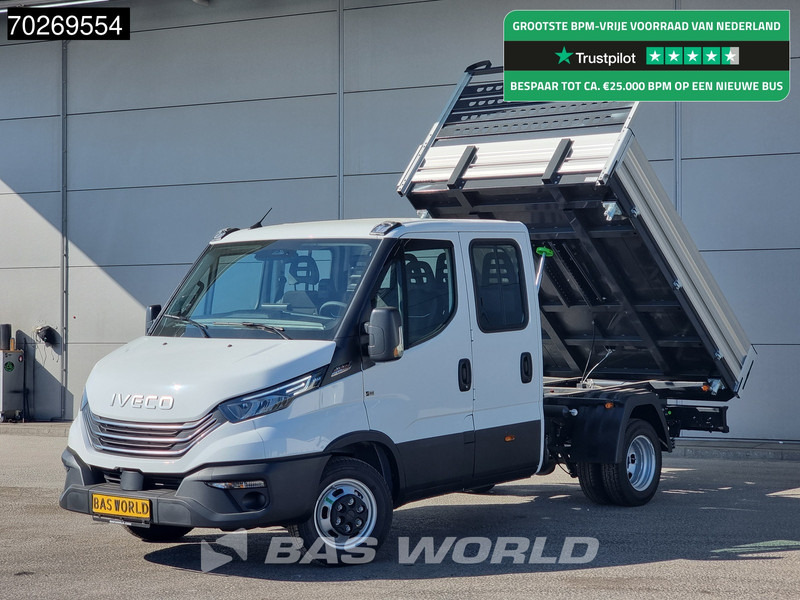 Iveco Daily 35C21 3 zijdige Kipper Dubbel Cabine 210PK 3.0L Dubbellucht Airco Cruise LED Camera Tipper Benne Kieper 2m3 Airco Trekhaak - Малотоннажний самоскид: фото 1 Iveco Daily 35C21 3 zijdige Kipper Dubbel Cabine 210PK 3.0L Dubbellucht Airco Cruise LED Camera Tipper Benne Kieper 2m3 Airco Trekhaak - Малотоннажний самоскид: фото 1