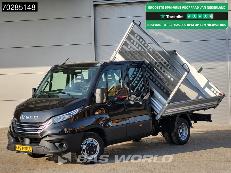 Iveco Daily 35C21 Open Laadbak Dubbel Cabine 210PK 3.0L Dubbellucht Airco Cruise LED Camera Pritsche Pickup Open Box 2m3 Airco - Легка бортова вантажівка: фото 1 Iveco Daily 35C21 Open Laadbak Dubbel Cabine 210PK 3.0L Dubbellucht Airco Cruise LED Camera Pritsche Pickup Open Box 2m3 Airco - Легка бортова вантажівка: фото 1