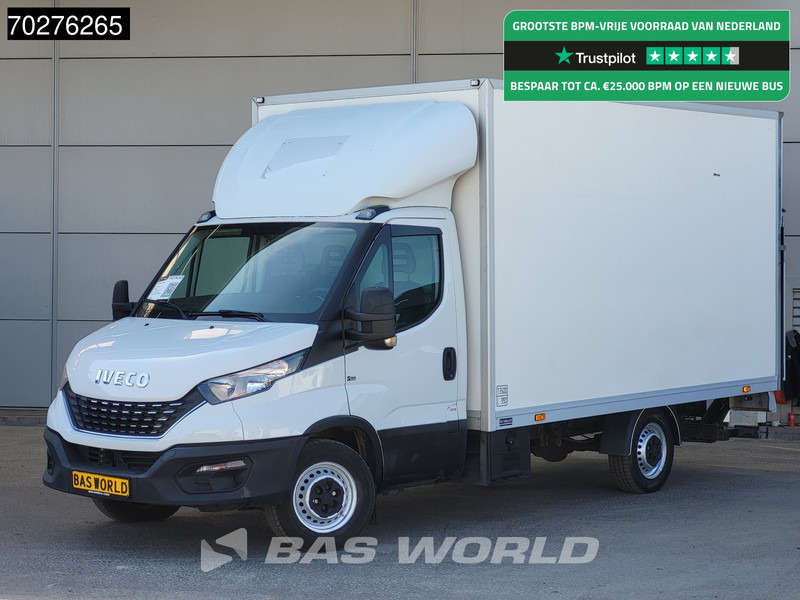 Iveco Daily 35S14 Automaat Laadklep Zijdeur Bakwagen Airco Cruise Camera Euro6 Meubelbak Koffer Airco Cruise control - Фургон з закритим кузовом: фото 1 Iveco Daily 35S14 Automaat Laadklep Zijdeur Bakwagen Airco Cruise Camera Euro6 Meubelbak Koffer Airco Cruise control - Фургон з закритим кузовом: фото 1