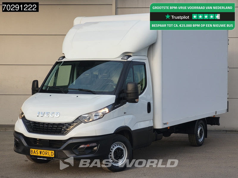Iveco Daily 35S16 Automaat Bakwagen Achterdeuren 160PK Airco Camera Euro6 Meubelbak Koffer 21m3 Airco - Фургон з закритим кузовом: фото 1 Iveco Daily 35S16 Automaat Bakwagen Achterdeuren 160PK Airco Camera Euro6 Meubelbak Koffer 21m3 Airco - Фургон з закритим кузовом: фото 1