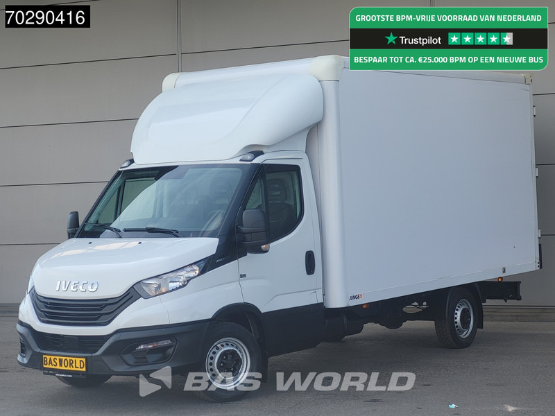 Iveco Daily 35S16 Automaat Bakwagen Achterdeuren 160PK Airco Camera Euro6 Meubelbak Koffer 21m3 Airco - Фургон з закритим кузовом: фото 1 Iveco Daily 35S16 Automaat Bakwagen Achterdeuren 160PK Airco Camera Euro6 Meubelbak Koffer 21m3 Airco - Фургон з закритим кузовом: фото 1