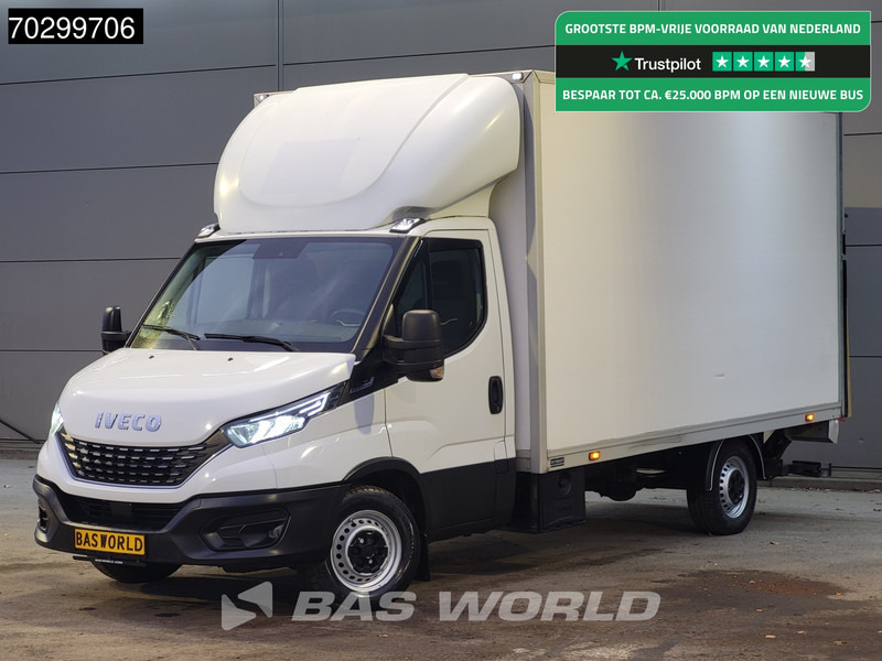 Iveco Daily 35S16 Laadklep Automaat Zijdeur Bakwagen 160PK LED Navi Airco Cruise Camera Standkachel Euro6 Meubelbak Koffer Airco - Фургон з закритим кузовом: фото 1 Iveco Daily 35S16 Laadklep Automaat Zijdeur Bakwagen 160PK LED Navi Airco Cruise Camera Standkachel Euro6 Meubelbak Koffer Airco - Фургон з закритим кузовом: фото 1