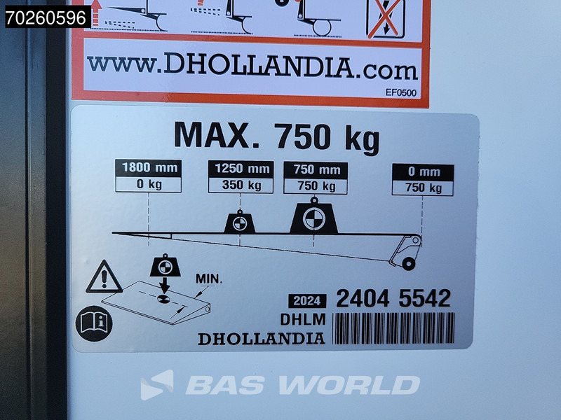 Новий Фургон з закритим кузовом Iveco Daily 35S21 Automaat Lat om lat Dhollandia laadklep Bakwagen ACC LED Meubelbak Koffer Airco: фото 18