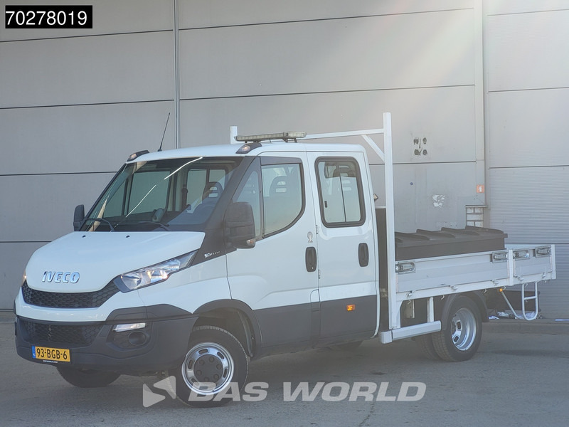 Iveco Daily 50C17 3.0L Automaat DC Open laadbak Kraan Hiab 017T-2 Airco APK 10-2025 Pickup Crane Kraanwagen Pritsche Airco Dubbel cabine - Легка бортова вантажівка: фото 5 Iveco Daily 50C17 3.0L Automaat DC Open laadbak Kraan Hiab 017T-2 Airco APK 10-2025 Pickup Crane Kraanwagen Pritsche Airco Dubbel cabine - Легка бортова вантажівка: фото 5