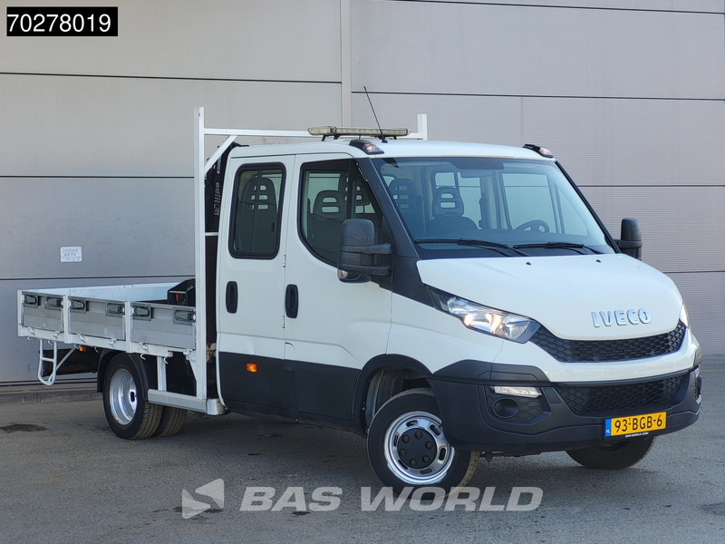 Iveco Daily 50C17 3.0L Automaat DC Open laadbak Kraan Hiab 017T-2 Airco APK 10-2025 Pickup Crane Kraanwagen Pritsche Airco Dubbel cabine - Легка бортова вантажівка: фото 3 Iveco Daily 50C17 3.0L Automaat DC Open laadbak Kraan Hiab 017T-2 Airco APK 10-2025 Pickup Crane Kraanwagen Pritsche Airco Dubbel cabine - Легка бортова вантажівка: фото 3