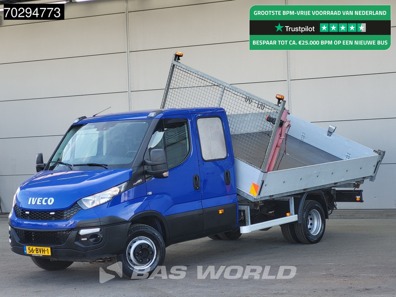 Iveco Daily 70C17 Drie-Zijdige 3.0L Kipper 7-tons Kraan Dubbellucht 170PK 3,5t Trekhaak Airco Tipper Benne Kieper Kraanwagen Crane Kranwagen - Малотоннажний самоскид: фото 1 Iveco Daily 70C17 Drie-Zijdige 3.0L Kipper 7-tons Kraan Dubbellucht 170PK 3,5t Trekhaak Airco Tipper Benne Kieper Kraanwagen Crane Kranwagen - Малотоннажний самоскид: фото 1