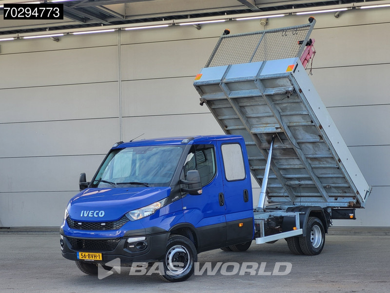Iveco Daily 70C17 Drie-Zijdige 3.0L Kipper 7-tons Kraan Dubbellucht 170PK 3,5t Trekhaak Airco Tipper Benne Kieper Kraanwagen Crane Kranwagen - Малотоннажний самоскид: фото 3 Iveco Daily 70C17 Drie-Zijdige 3.0L Kipper 7-tons Kraan Dubbellucht 170PK 3,5t Trekhaak Airco Tipper Benne Kieper Kraanwagen Crane Kranwagen - Малотоннажний самоскид: фото 3