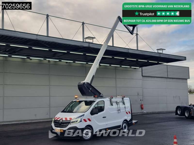 Renault Trafic 145pk Hoogwerker 11,4meter Werkhoogte LED Airco Cruise Werkplaatsinrichting Euro6 Nacelle Arbeitsbühne Klubb K21B Hubarbeitsbühn - Комерційний автомобіль: фото 1 Renault Trafic 145pk Hoogwerker 11,4meter Werkhoogte LED Airco Cruise Werkplaatsinrichting Euro6 Nacelle Arbeitsbühne Klubb K21B Hubarbeitsbühn - Комерційний автомобіль: фото 1