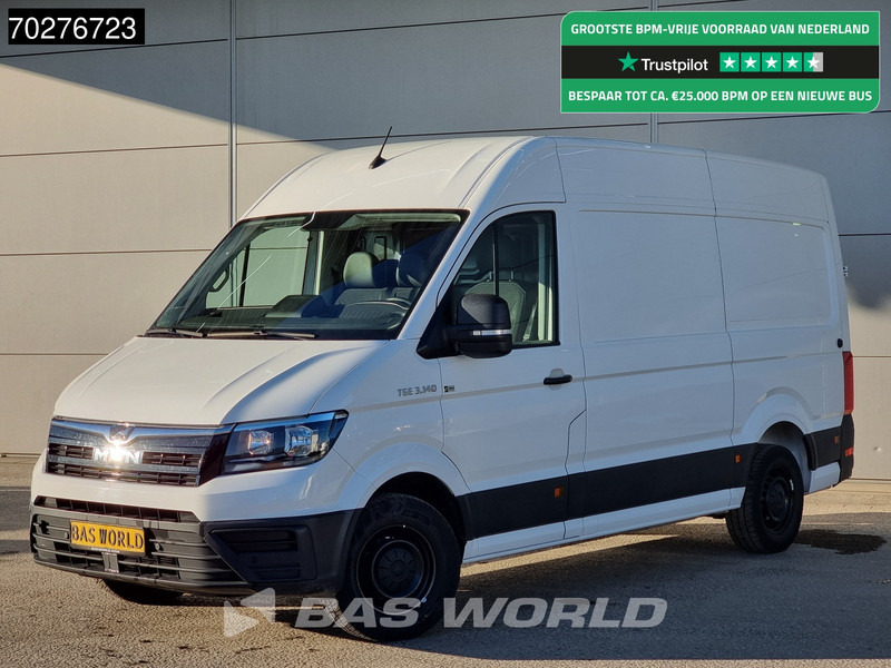 MAN TGE 3.140 Automaat L3H3 Airco Trekhaak Camera Parkeersensoren Euro6 L2H2 11m3 Airco Trekhaak - Суцільнометалевий фургон: фото 1 MAN TGE 3.140 Automaat L3H3 Airco Trekhaak Camera Parkeersensoren Euro6 L2H2 11m3 Airco Trekhaak - Суцільнометалевий фургон: фото 1