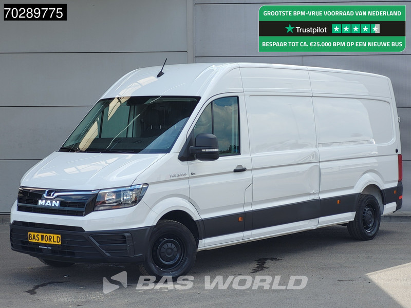 MAN TGE 3.140 Automaat L4H3 Airco Camera Parkeersensoren Euro6 L3H2 15m3 Airco - Суцільнометалевий фургон: фото 1 MAN TGE 3.140 Automaat L4H3 Airco Camera Parkeersensoren Euro6 L3H2 15m3 Airco - Суцільнометалевий фургон: фото 1
