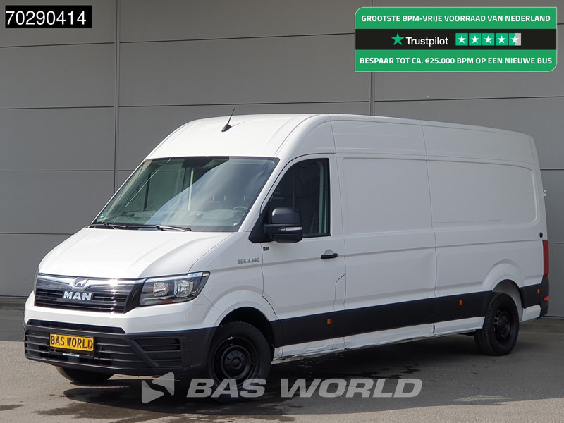 MAN TGE 3.140 Automaat L4H3 Airco Camera Parkeersensoren Euro6 L3H2 15m3 Airco - Суцільнометалевий фургон: фото 1 MAN TGE 3.140 Automaat L4H3 Airco Camera Parkeersensoren Euro6 L3H2 15m3 Airco - Суцільнометалевий фургон: фото 1