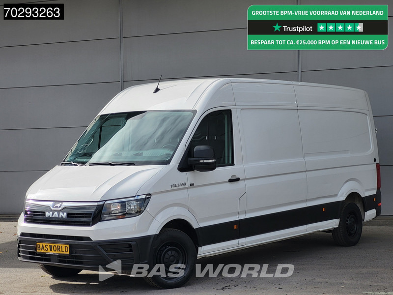 MAN TGE 3.140 Automaat L4H3 Airco Camera Parkeersensoren Euro6 L3H2 15m3 Airco - Суцільнометалевий фургон: фото 1 MAN TGE 3.140 Automaat L4H3 Airco Camera Parkeersensoren Euro6 L3H2 15m3 Airco - Суцільнометалевий фургон: фото 1