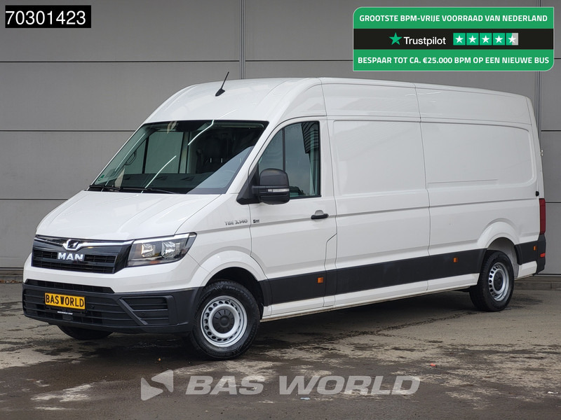 MAN TGE 3.140 Automaat L4H3 Airco Camera Parkeersensoren Euro6 L3H2 Airco - Суцільнометалевий фургон: фото 1 MAN TGE 3.140 Automaat L4H3 Airco Camera Parkeersensoren Euro6 L3H2 Airco - Суцільнометалевий фургон: фото 1