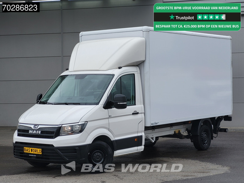 MAN TGE 3.140 Laadklep Automaat Airco Cruise Camera Euro6 Meubelbak Koffer 20m3 Airco Cruise control - Фургон з закритим кузовом: фото 1 MAN TGE 3.140 Laadklep Automaat Airco Cruise Camera Euro6 Meubelbak Koffer 20m3 Airco Cruise control - Фургон з закритим кузовом: фото 1
