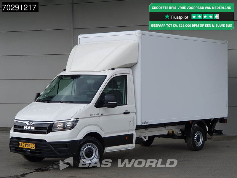 MAN TGE 3.140 Laadklep Bakwagen Airco Cruise Camera Euro6 Meubelbak Koffer 20m3 Airco Cruise control - Фургон з закритим кузовом: фото 1 MAN TGE 3.140 Laadklep Bakwagen Airco Cruise Camera Euro6 Meubelbak Koffer 20m3 Airco Cruise control - Фургон з закритим кузовом: фото 1