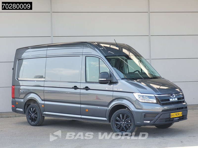 MAN TGE 3.180 4x4 Automaat 2025 Facelift L3H3 LED ACC Navi Airco Cruise Camera Parkeersensoren L2H2 Allrad 4WD 12m3 Airco - Суцільнометалевий фургон: фото 2 MAN TGE 3.180 4x4 Automaat 2025 Facelift L3H3 LED ACC Navi Airco Cruise Camera Parkeersensoren L2H2 Allrad 4WD 12m3 Airco - Суцільнометалевий фургон: фото 2
