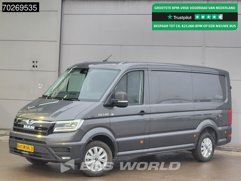 MAN TGE 3.180 Automaat 2025 model Facelift L3H2 Navi CarPlay Camera L2H1 10m3 Airco Cruise control - Суцільнометалевий фургон: фото 1 MAN TGE 3.180 Automaat 2025 model Facelift L3H2 Navi CarPlay Camera L2H1 10m3 Airco Cruise control - Суцільнометалевий фургон: фото 1
