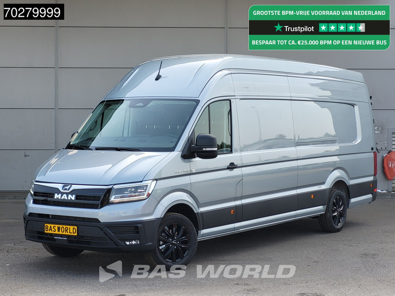 MAN TGE 3.180 Automaat L5H4 XXL LED ACC Navi Airco Camera Parkeersensoren Euro6 L5 Hoog Dak 19m3 Airco - Суцільнометалевий фургон: фото 1 MAN TGE 3.180 Automaat L5H4 XXL LED ACC Navi Airco Camera Parkeersensoren Euro6 L5 Hoog Dak 19m3 Airco - Суцільнометалевий фургон: фото 1