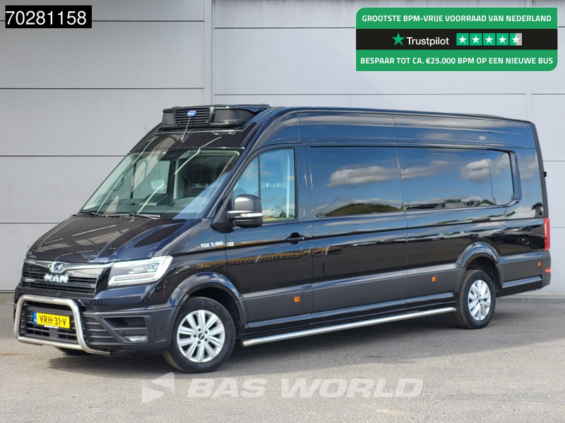 MAN TGE 3.180 Koelwagen Bi-Temp Vriezer Automaat Carrier Pulsor 400mt 230V stekker Trekhaak ACC LED Navi Airco Camera Parkeersensoren Koel Koe - Фургон-рефрижератор: фото 1 MAN TGE 3.180 Koelwagen Bi-Temp Vriezer Automaat Carrier Pulsor 400mt 230V stekker Trekhaak ACC LED Navi Airco Camera Parkeersensoren Koel Koe - Фургон-рефрижератор: фото 1