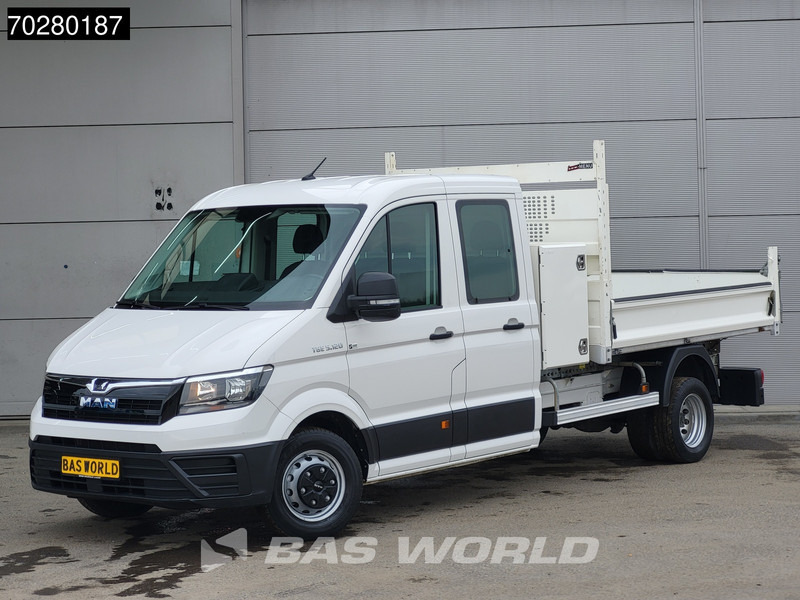 MAN TGE 5.120 Kipper met Kist Dubbel Cabine Dubbellucht 3,5t Trekhaak Navi Airco Cruise Euro6 Tipper Kipper Benne Airco Dubbel cabine Trekhaak - Малотоннажний самоскид: фото 3 MAN TGE 5.120 Kipper met Kist Dubbel Cabine Dubbellucht 3,5t Trekhaak Navi Airco Cruise Euro6 Tipper Kipper Benne Airco Dubbel cabine Trekhaak - Малотоннажний самоскид: фото 3