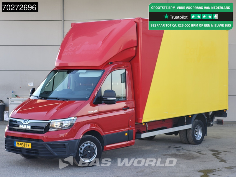 MAN TGE 5.180 Automaat Laadklep Zijdeur Bakwagen 180PK Lat om Lat Airco Cruise Meubelbak Koffer 22m3 Airco Cruise control - Фургон з закритим кузовом: фото 1 MAN TGE 5.180 Automaat Laadklep Zijdeur Bakwagen 180PK Lat om Lat Airco Cruise Meubelbak Koffer 22m3 Airco Cruise control - Фургон з закритим кузовом: фото 1