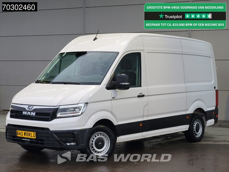 MAN eTGE 3.140 Elektrisch 115km WLTP 35,8kWh LED Navi Airco Cruise Camera Parkeersensoren v+a Airco Cruise control - Суцільнометалевий фургон, Електричний фургон: фото 1 MAN eTGE 3.140 Elektrisch 115km WLTP 35,8kWh LED Navi Airco Cruise Camera Parkeersensoren v+a Airco Cruise control - Суцільнометалевий фургон, Електричний фургон: фото 1
