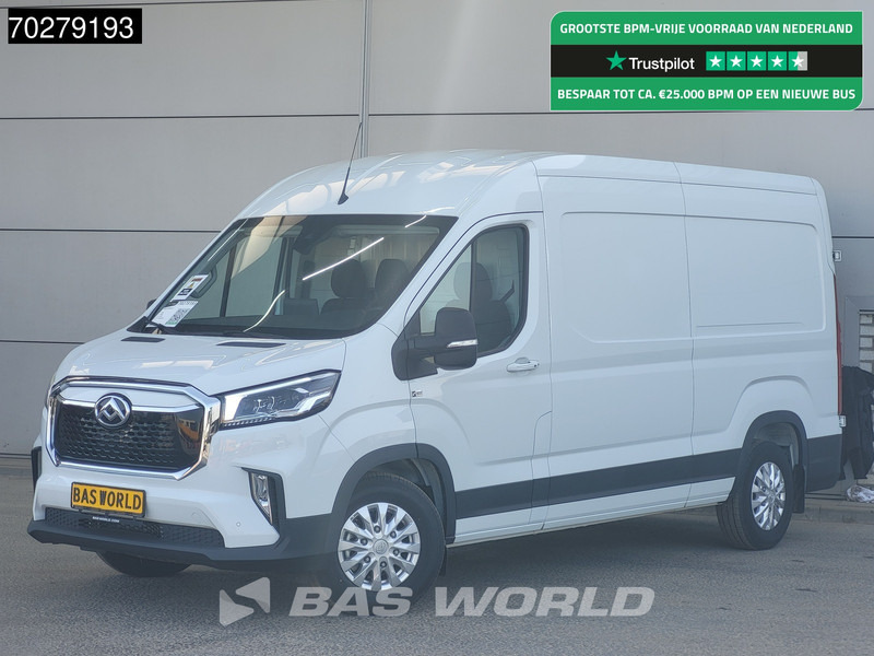 Maxus eDeliver 9 204PK Elektrisch L3H2 WLTP 398km Snelladen LED ACC Airco Cruise Camera Parkeersensoren L3 10m3 Airco - Суцільнометалевий фургон, Електричний фургон: фото 1 Maxus eDeliver 9 204PK Elektrisch L3H2 WLTP 398km Snelladen LED ACC Airco Cruise Camera Parkeersensoren L3 10m3 Airco - Суцільнометалевий фургон, Електричний фургон: фото 1