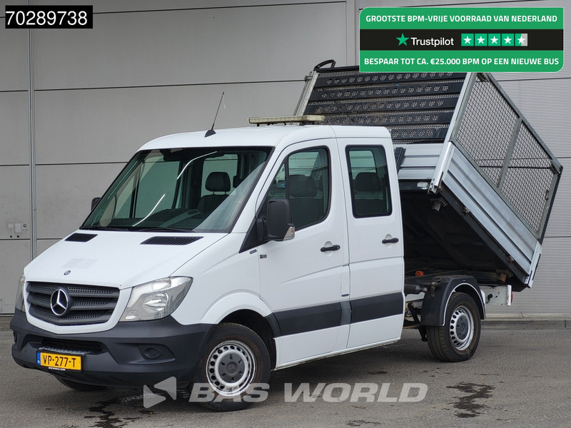 Mercedes-Benz Sprinter 310 CDI Automaat 3 zijdige Kipper Dubbe Cabine Trekhaak Tipper Benne Open laadbak Airco Trekhaak - Малотоннажний самоскид: фото 1 Mercedes-Benz Sprinter 310 CDI Automaat 3 zijdige Kipper Dubbe Cabine Trekhaak Tipper Benne Open laadbak Airco Trekhaak - Малотоннажний самоскид: фото 1