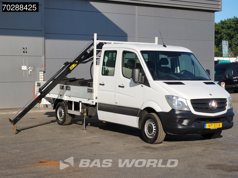 Mercedes-Benz Sprinter 310 CDI Euro6 Automaat Open laadbak Kraanwagen HIAB 017T-2 Navi Airco Euro6 Kraan Crane Kranwagen Pickup Pritsche Airco - Легка бортова вантажівка: фото 1 Mercedes-Benz Sprinter 310 CDI Euro6 Automaat Open laadbak Kraanwagen HIAB 017T-2 Navi Airco Euro6 Kraan Crane Kranwagen Pickup Pritsche Airco - Легка бортова вантажівка: фото 1