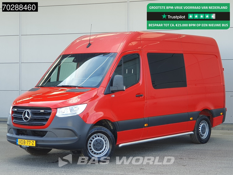 Mercedes-Benz Sprinter 314 CDI Dubbel Cabine Automaat L2H2 Navi Airco Cruise Camera Parkeersensoren MBUX CarPlay Werkplaatsinrichting Euro6 DC Doka Mix - Суцільнометалевий фургон: фото 1 Mercedes-Benz Sprinter 314 CDI Dubbel Cabine Automaat L2H2 Navi Airco Cruise Camera Parkeersensoren MBUX CarPlay Werkplaatsinrichting Euro6 DC Doka Mix - Суцільнометалевий фургон: фото 1