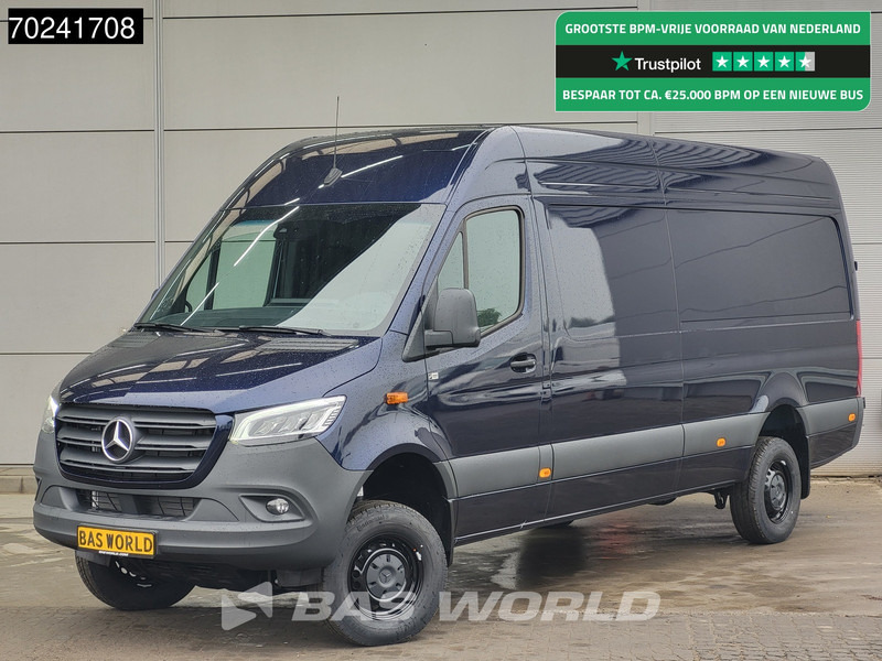 Mercedes-Benz Sprinter 319 CDI Automaat 4x4 L3H2 Blauw Metallic LED Navi Camera 4WD Allrad Airco Cruise L3 Maxi 14m3 Airco Cruise control - Суцільнометалевий фургон: фото 1 Mercedes-Benz Sprinter 319 CDI Automaat 4x4 L3H2 Blauw Metallic LED Navi Camera 4WD Allrad Airco Cruise L3 Maxi 14m3 Airco Cruise control - Суцільнометалевий фургон: фото 1