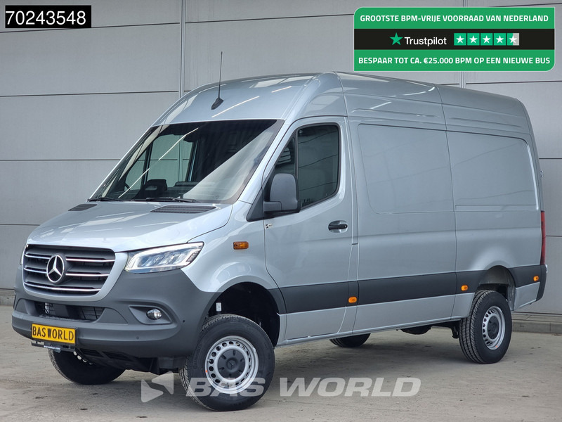 Mercedes-Benz Sprinter 319 CDI Automaat 4x4 Neues Modell ACC Navi Camera L2H2 Allrad 4WD Camper basis 10m3 Airco - Суцільнометалевий фургон: фото 1 Mercedes-Benz Sprinter 319 CDI Automaat 4x4 Neues Modell ACC Navi Camera L2H2 Allrad 4WD Camper basis 10m3 Airco - Суцільнометалевий фургон: фото 1