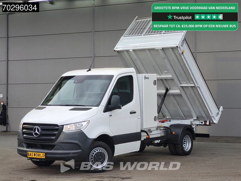 Mercedes-Benz Sprinter 514 CDI Kipper met Kist Dubbellucht 3,5t Trekhaak Airco Cruise Euro6 Tipper Benne Kieper Airco Trekhaak Cruise control - Малотоннажний самоскид: фото 1 Mercedes-Benz Sprinter 514 CDI Kipper met Kist Dubbellucht 3,5t Trekhaak Airco Cruise Euro6 Tipper Benne Kieper Airco Trekhaak Cruise control - Малотоннажний самоскид: фото 1