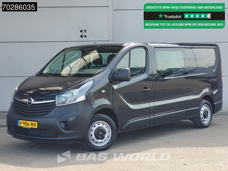 Opel Vivaro 95pk Dubbel Cabine Trekhaak Airco Cruise Euro6 DC Doka Mixto 6m3 Airco Trekhaak Cruise control - Легковий фургон: фото 1 Opel Vivaro 95pk Dubbel Cabine Trekhaak Airco Cruise Euro6 DC Doka Mixto 6m3 Airco Trekhaak Cruise control - Легковий фургон: фото 1