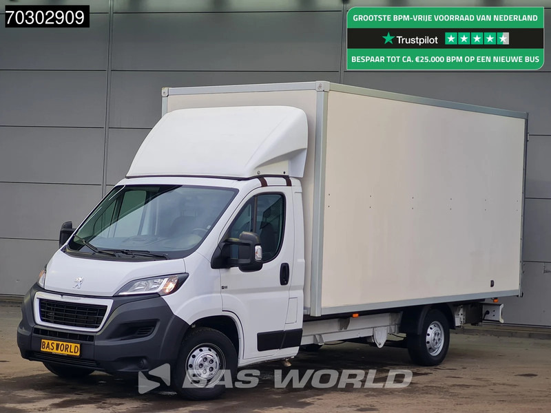 Peugeot Boxer 140pk Bakwagen Achterdeuren Airco Euro6 Meubelbak Koffer Airco - Фургон з закритим кузовом: фото 1 Peugeot Boxer 140pk Bakwagen Achterdeuren Airco Euro6 Meubelbak Koffer Airco - Фургон з закритим кузовом: фото 1