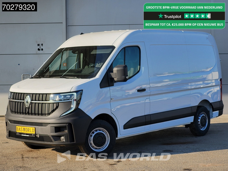 Renault Master 130pk 2025 Model! L2H2 Camera Carplay LED Airco Cruise Parkeersensoren L2 10m3 Airco Cruise control - Суцільнометалевий фургон: фото 1 Renault Master 130pk 2025 Model! L2H2 Camera Carplay LED Airco Cruise Parkeersensoren L2 10m3 Airco Cruise control - Суцільнометалевий фургон: фото 1